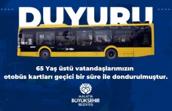 65 Yaş Üstü Vatandaşlara Otobüslerde Korona Engeli