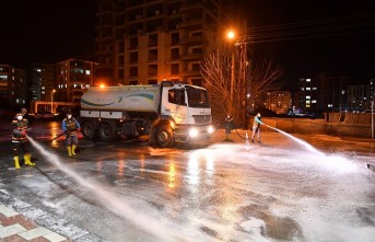 Başkan Çınar, Hijyen Ve Dezenfektan Çalışmalarını Yakından Takip Ediyor