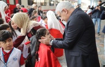 Başkan Güder, 'Milli Mücadele Ruhunu Bugün Öğrencilerimiz İle Paylaştık'