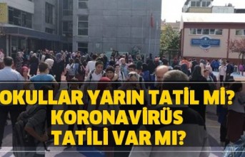Malatya'da Okullar Tatil mi? Koronavirüs Tatili Var mı?