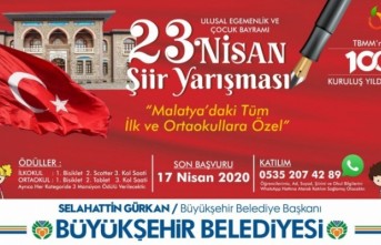 Malatya Büyükşehir Belediyesi 23 Nisan Şiir Yarışması Sonuçlandı