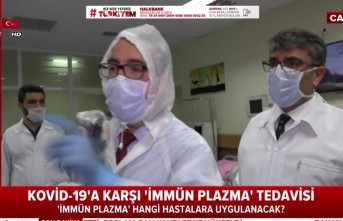 Türkiye'de İlk Kez 'İmmün Plazma’ Tedavi Yöntemi Malatya'da Başladı