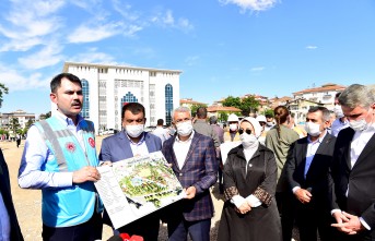 Çevre ve Şehircilik Bakanı Murat Kurum Malatya'da İncelemelerde Bulundu