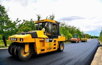 Şahnahan Mahallesinde asfaltlama çalışmaları devam ediyor