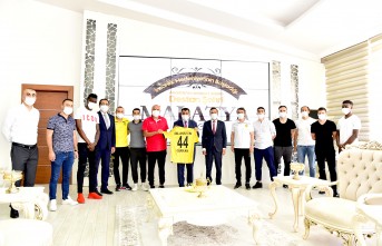 Yeni Malatyaspor’dan Başkan Gürkan’a Ziyaret