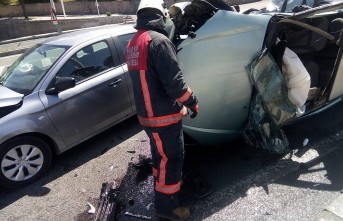 Malatya'da Kaza! 2 yaralı