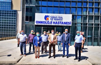 Tüfenkci, İnönü Üniversitesi Onkoloji Hastanesini Gezdi