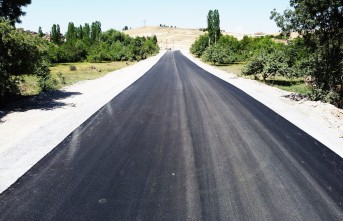 Hanımınçiftliği Mahallesi'ndeki Yeni İmar Yolunda Asfalt Serimi Tamamlandı