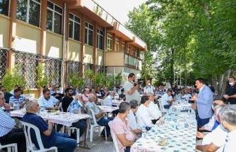 Başkan Gürkan, Özhan Sanayi Sitesi esnaflarıyla buluştu