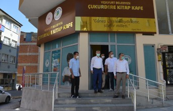 Yeşilyurt Belediyesi Çukurdere Kitap Kafe Hizmet Binası Tamamlandı