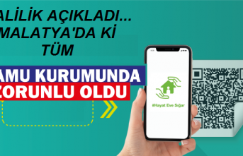 Malatya'da Tüm Kamu Kurumlarına Girişte HES Kodu Sorulacak