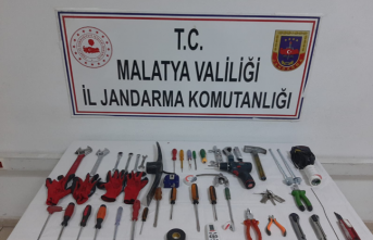 Malatya İl Jandarma Komutanlığı 11 hırsızlık olayı aydınlattı
