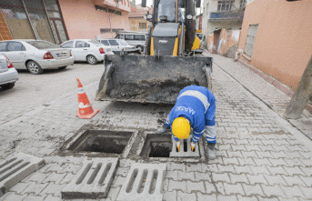 MASKİ Yağmur Suyu Hatlarını Temizleniyor