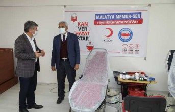 Başkan Güder’den Kan Bağışı Kampanyasına Destek