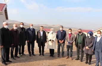 Malatya’da kırsal mahallelerde deprem konutları yükseliyor