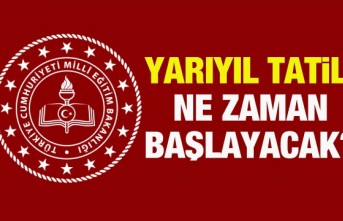 Milli Eğitim Bakanlığı'ndan 'yarıyıl tatili' açıklaması