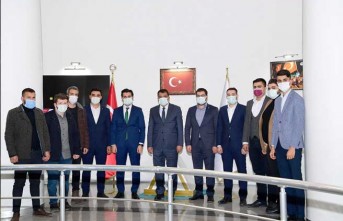 AK Parti Gençlik Kollarından Başkan Gürkan’a Ziyaret