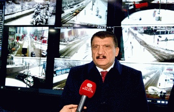 Başkan Gürkan, Aykome'de Karla Mücadele Çalışmalarını...
