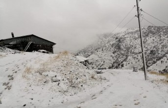 Malatya'nın Bazı İlçelerinde Kar Yağışı Etkili Oldu