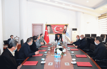 Başkan Gürkan, Akçadağ Muhtarlarını Kabul Etti