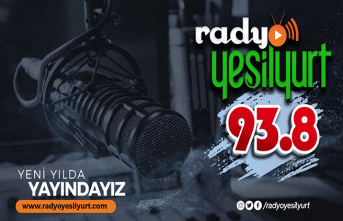 Radyo Yeşilyurt, 93.8 frekansında yayın hayatına...