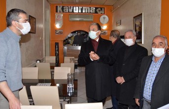 Başkan Keskin, lokantacı esnafını ziyaret etti