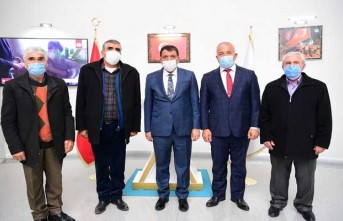 Pir Sultan Abdal Derneği’nden Başkan Gürkan’a Ziyaret