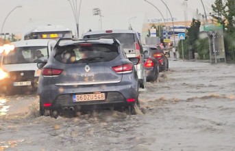 Malatyada Sağanak Yağış Su Baskınlarına Neden Oldu