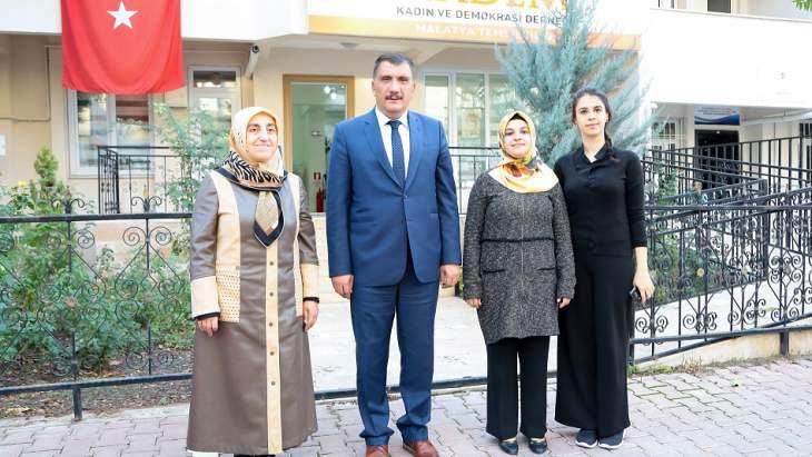 Başkan Gürkan, KADEM Malatya Şube Yönetimini Ziyaret Etti