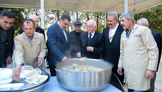 Abdal Musa Birlik Lokması Zeynel Abidin Türbesinde gerçekleştirildi