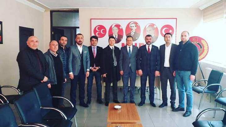 AK Parti Akçadağ Belediye Başkan Adayı Kırteke’den MHP’ye Ziyaret