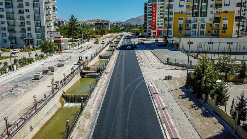 Barguzu Caddesi'nde Düzenleme