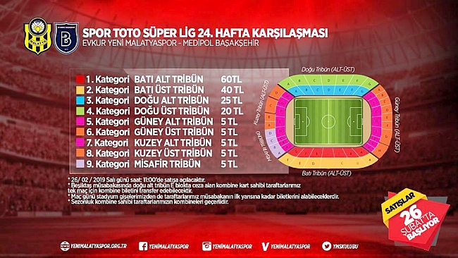 Başakşehir maç bilet fiyatları