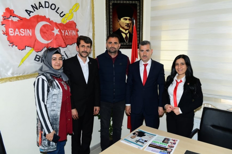 Başkan Çınar Abyb ‘yi Ziyaret Etti