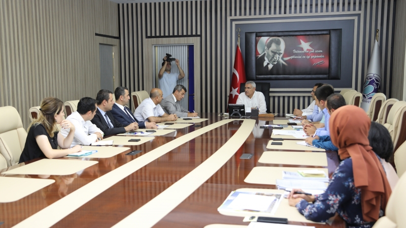 Başkan Güder,TKDK Malatya İl Koordinatörü Murat Tunç ile bir araya geldi