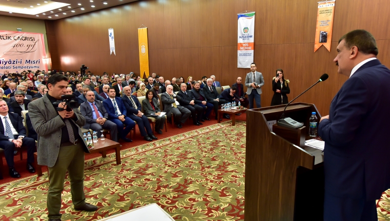 Başkan Gürkan,'5.Niyazi-i Mısri El Malati' Sempozyumuna Katıldı