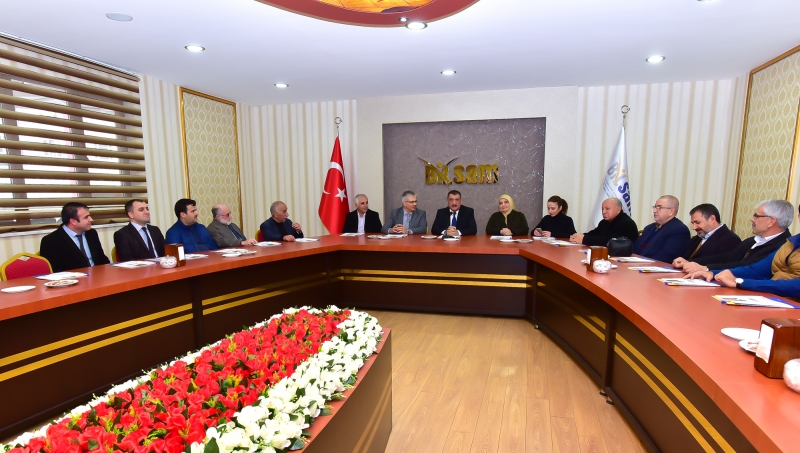 Başkan Gürkan'dan Bilsam'a Ziyaret