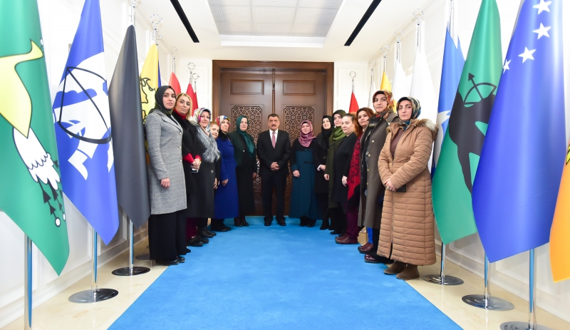 Başkan Oğuzhan'dan Gürkan'a Ziyaret