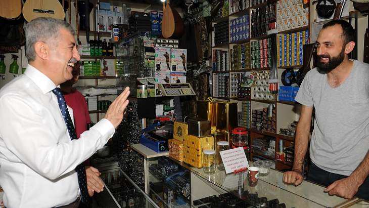 Başkan Polat, Arapgir ve Arguvan İlçelerini Ziyaret Etti