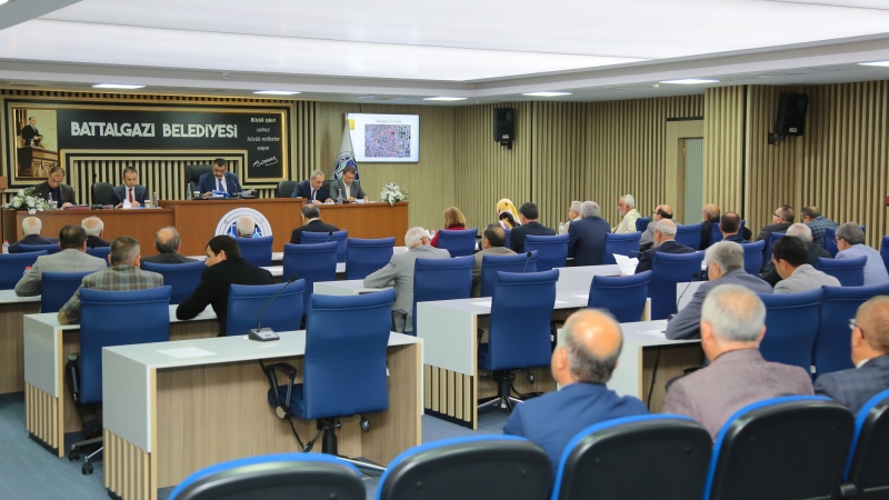 Battalgazi Belediyesi Kasım Ayı Meclis Toplantısını Yaptı