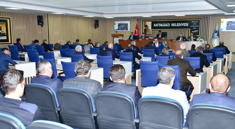 Battalgazi Belediyesi 2019'un İlk Meclis Toplantısını Gerçekleştirdi