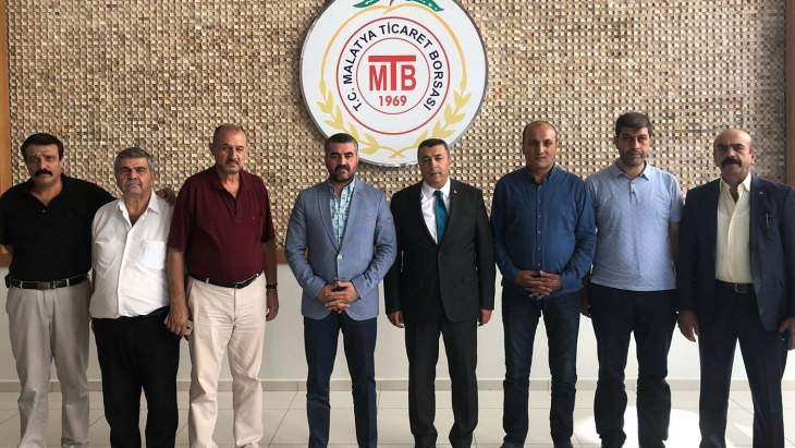 Bülent Avşar, MTB Başkanı Özcan'a ziyaret etti