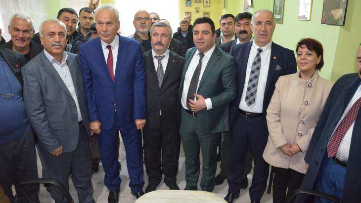 CHP Büyükşehir Belediye Başkan Adayı Gökçe'den Hekimhan'a Ziyaret