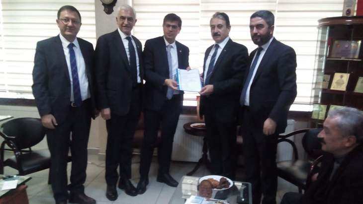 CHP Heyetinden MESOB’a ziyaret