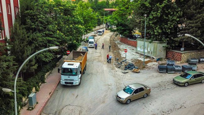 Çırmıhtı'da değişim dönüşüm ve yenileme çalışmaları başladı