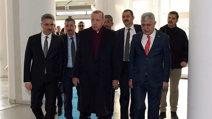 Cumhurbaşkanı Erdoğan’dan Malatya Büyükşehir Belediyesine Ziyaret