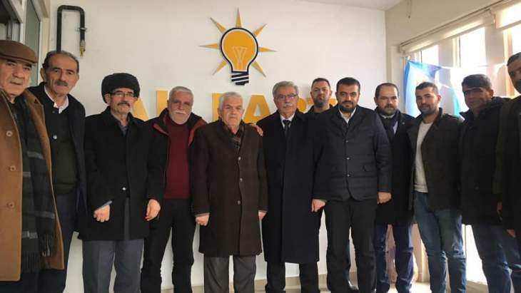 Doğanşehir Mhp Teşkilatı Ak Parti’ye İade-İ Ziyarette Bulundu