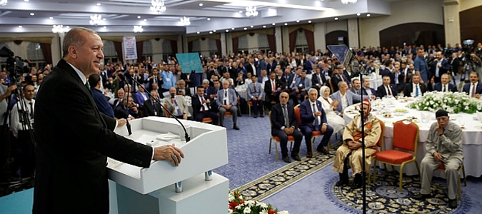 Erdoğan, Miting Sonrası Esnaf Buluşmasına Katıldı