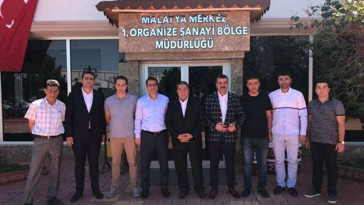 Fendoğlu, Organize Sanayi Bölgesi'nde Toplantı Yaptı