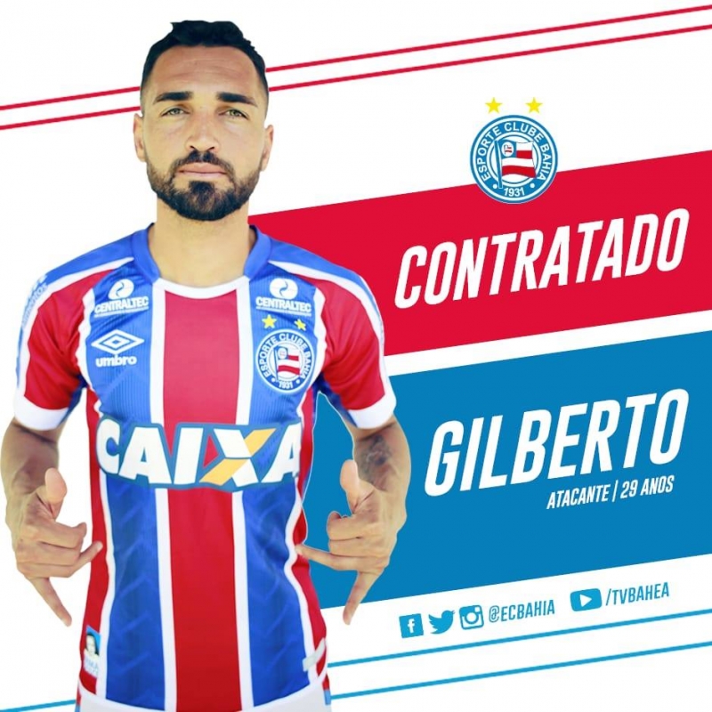 Gilberto Oliveira Souza Júnior, Bahia'ya Transfer Oldu